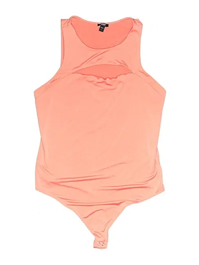 Pre-owned Express Bodysuit In Orange