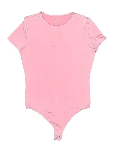 Pre-owned Express Bodysuit In Pink