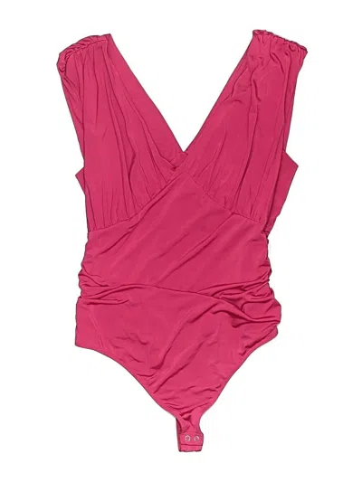 Pre-owned Express Bodysuit In Pink