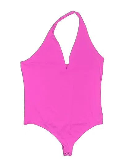 Pre-owned Express Bodysuit In Pink