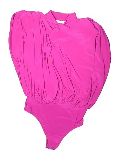 Pre-owned Express Bodysuit In Pink