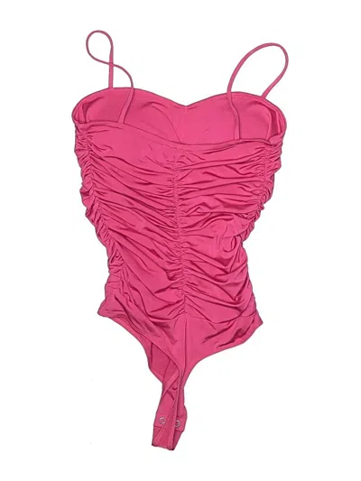 Pre-owned Express Bodysuit In Pink