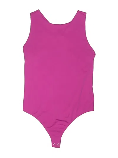 Pre-owned Express Bodysuit In Pink