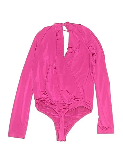 Pre-owned Express Bodysuit In Pink