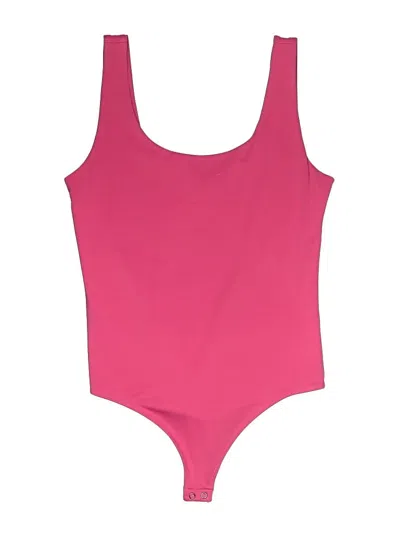 Pre-owned Express Bodysuit In Pink