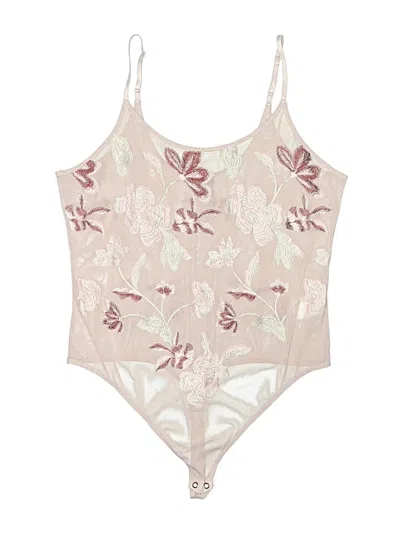 Pre-owned Express Bodysuit In Pink