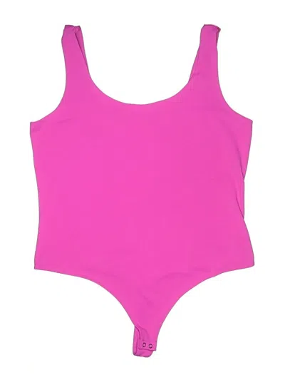 Pre-owned Express Bodysuit In Pink