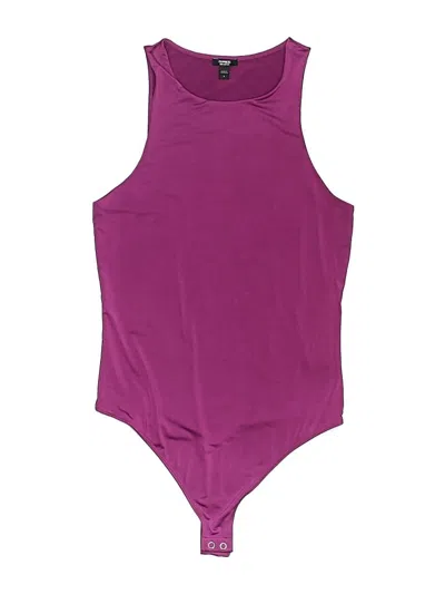 Pre-owned Express Bodysuit In Purple