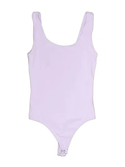 Pre-owned Express Bodysuit In Purple