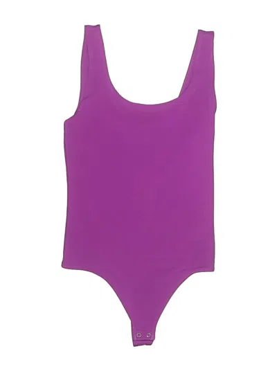 Pre-owned Express Bodysuit In Purple