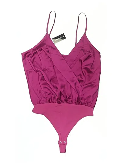 Pre-owned Express Bodysuit In Purple