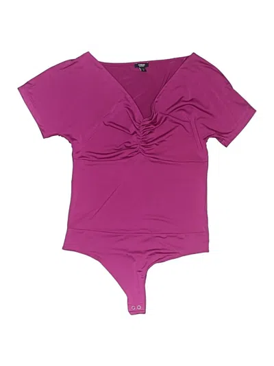 Pre-owned Express Bodysuit In Purple