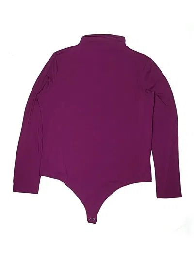 Pre-owned Express Bodysuit In Purple