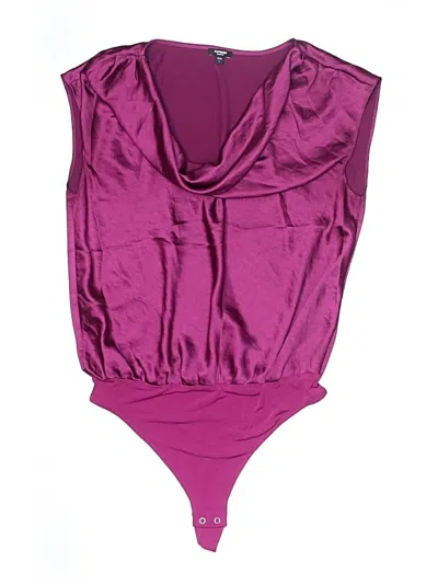 Pre-owned Express Bodysuit In Purple