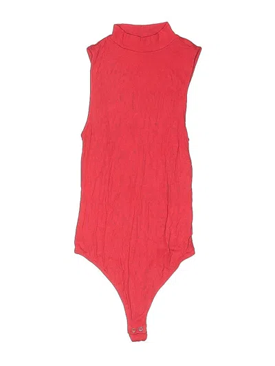 Pre-owned Express Bodysuit In Red