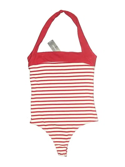 Pre-owned Express Bodysuit In Red