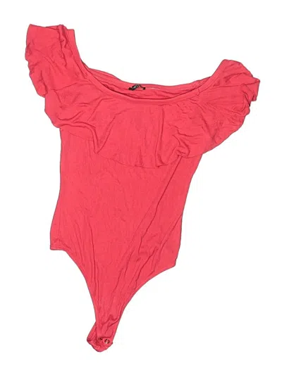 Pre-owned Express Bodysuit In Red