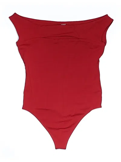 Pre-owned Express Bodysuit In Red
