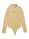 Express Bodysuit In Tan