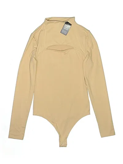 Express Bodysuit In Tan