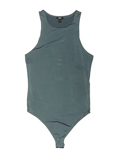 Pre-owned Express Bodysuit In Teal