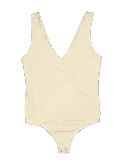 Pre-owned Express Bodysuit In White