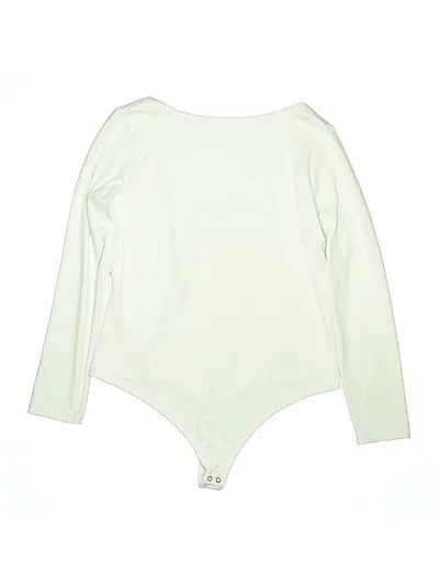 Pre-owned Express Bodysuit In White