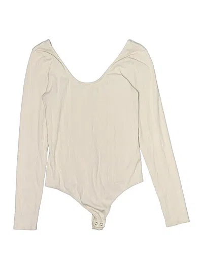 Pre-owned Express Bodysuit In White