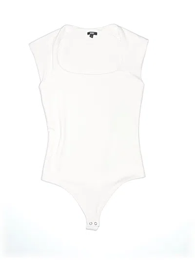 Pre-owned Express Bodysuit In White