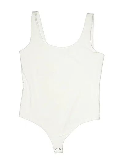 Pre-owned Express Bodysuit In White