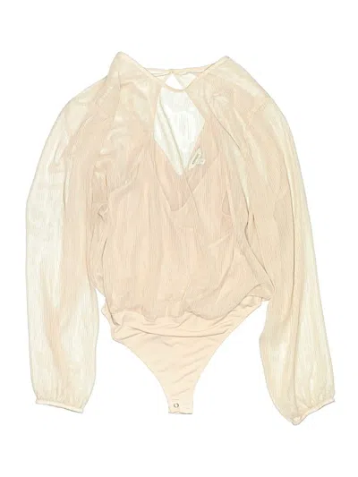 Pre-owned Express Bodysuit In White