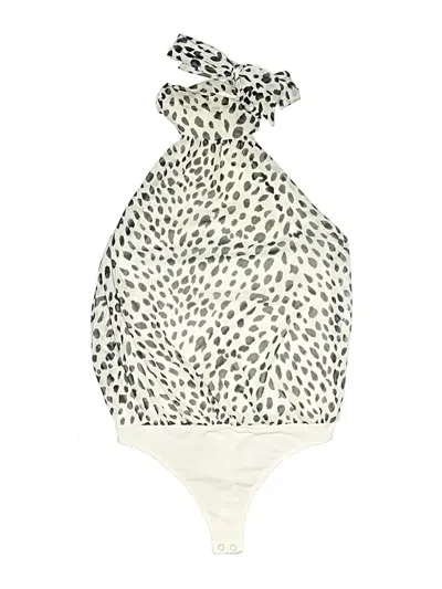 Pre-owned Express Bodysuit In White