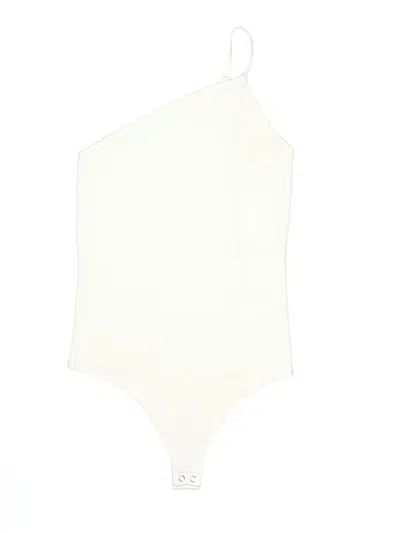 Pre-owned Express Bodysuit In White