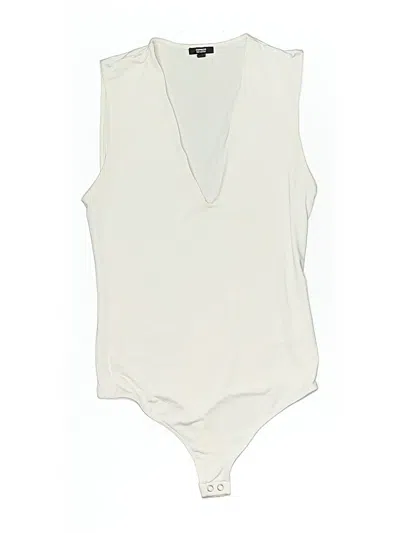 Pre-owned Express Bodysuit In White