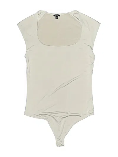 Pre-owned Express Bodysuit In White