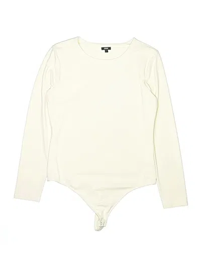 Pre-owned Express Bodysuit In White