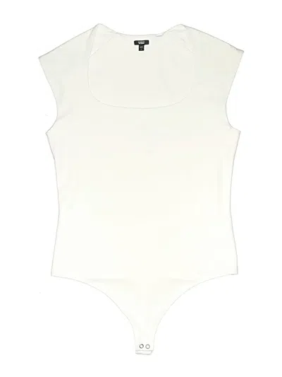 Pre-owned Express Bodysuit In White
