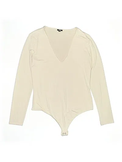 Pre-owned Express Bodysuit In White