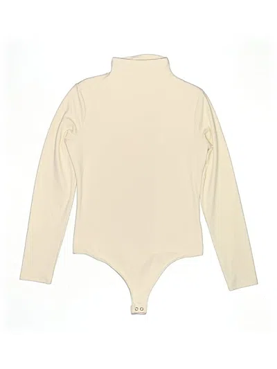 Pre-owned Express Bodysuit In White