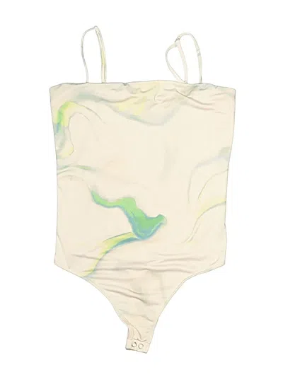 Pre-owned Express Bodysuit In White