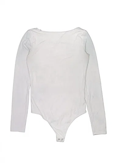 Pre-owned Express Bodysuit In White
