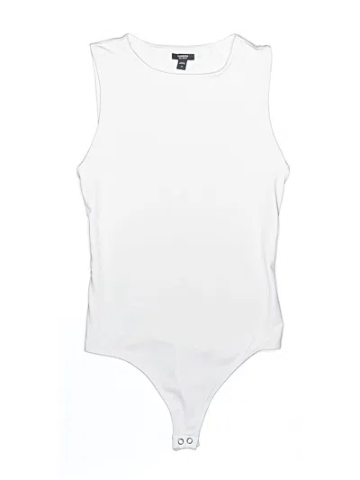 Pre-owned Express Bodysuit In White
