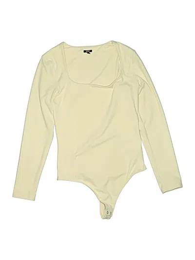 Pre-owned Express Bodysuit In Yellow