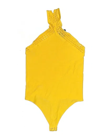 Express Bodysuit In Yellow