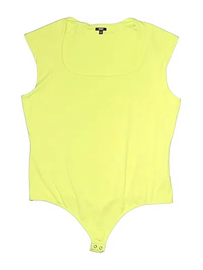 Pre-owned Express Bodysuit In Yellow