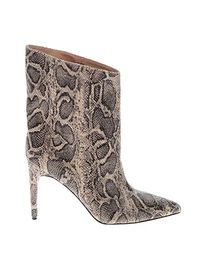 Pre-owned Express Boots In Tan