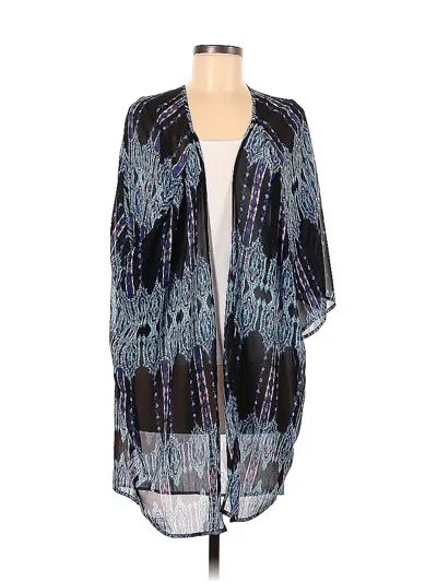 Pre-owned Express Cardigan Sweater In Black