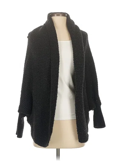 Pre-owned Express Cardigan Sweater In Black