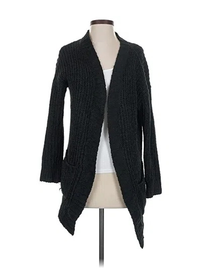 Pre-owned Express Cardigan Sweater In Black