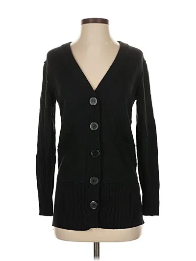 Pre-owned Express Cardigan Sweater In Black